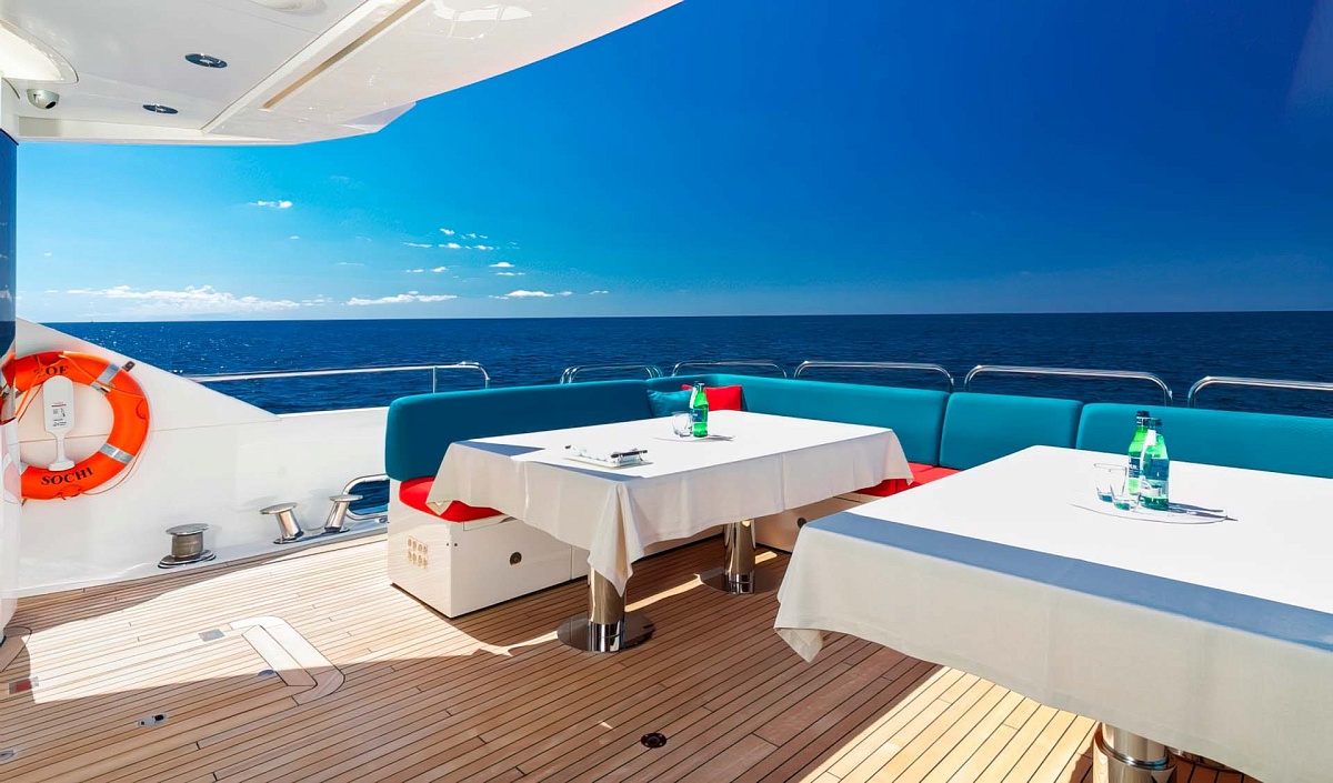 Аренда мега яхты 	Sunseeker 115 Predator в Сочи
